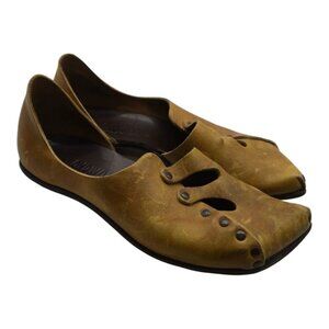 Cydwoq Shoes Womens 35 Brown Bonnet Sandals Leather USA Academia Career Preppy